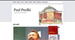 Desktop Screenshot of paulpredki.com